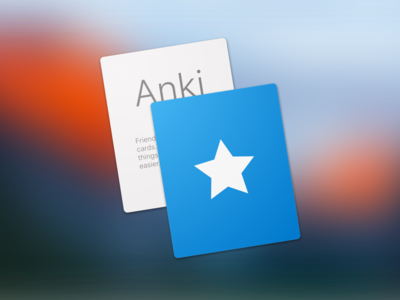 Anki Icon for macOS anki desktop icon macos osx