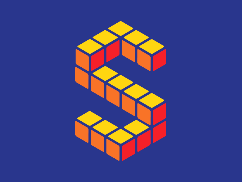 Isometric S by Arun Venkatesan on Dribbble