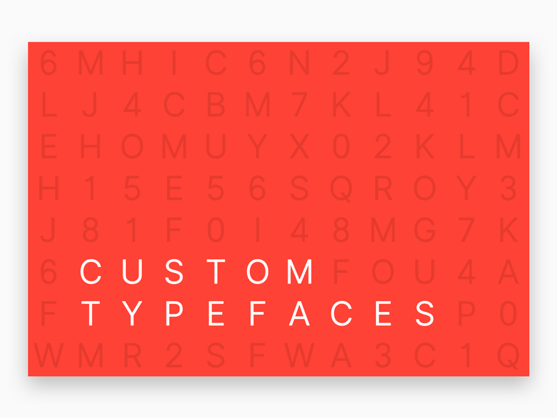 Why are tech companies making custom typefaces? animation blog grid letters matrix type typography