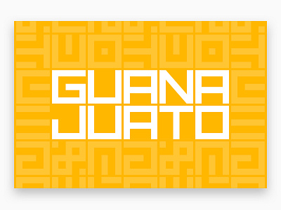 Charming Guanajuato, Mexico aztec geometric guanajuato illustration mexico pattern repeating tribal typography