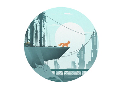 fox_2 插图 设计