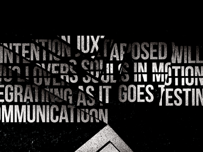 sketch n1 abstract black cut dark geomerty grunge noise poster triangle typography white
