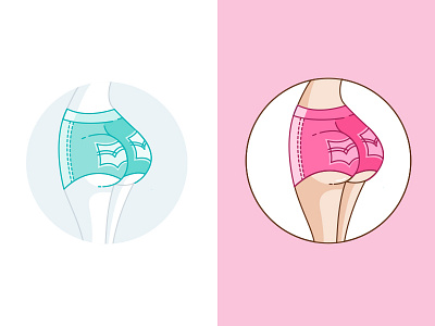 Butt Illustration