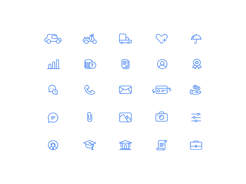 icons by Siddhita upare on Dribbble