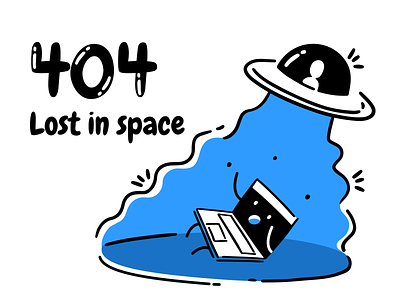 404 lost in space 404 404 error 404page app design error error page icon illustration minimal office typography ui ux vector