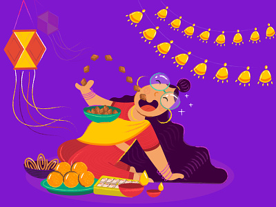 Happy Diwali designs, themes, templates and downloadable graphic elements  on Dribbble