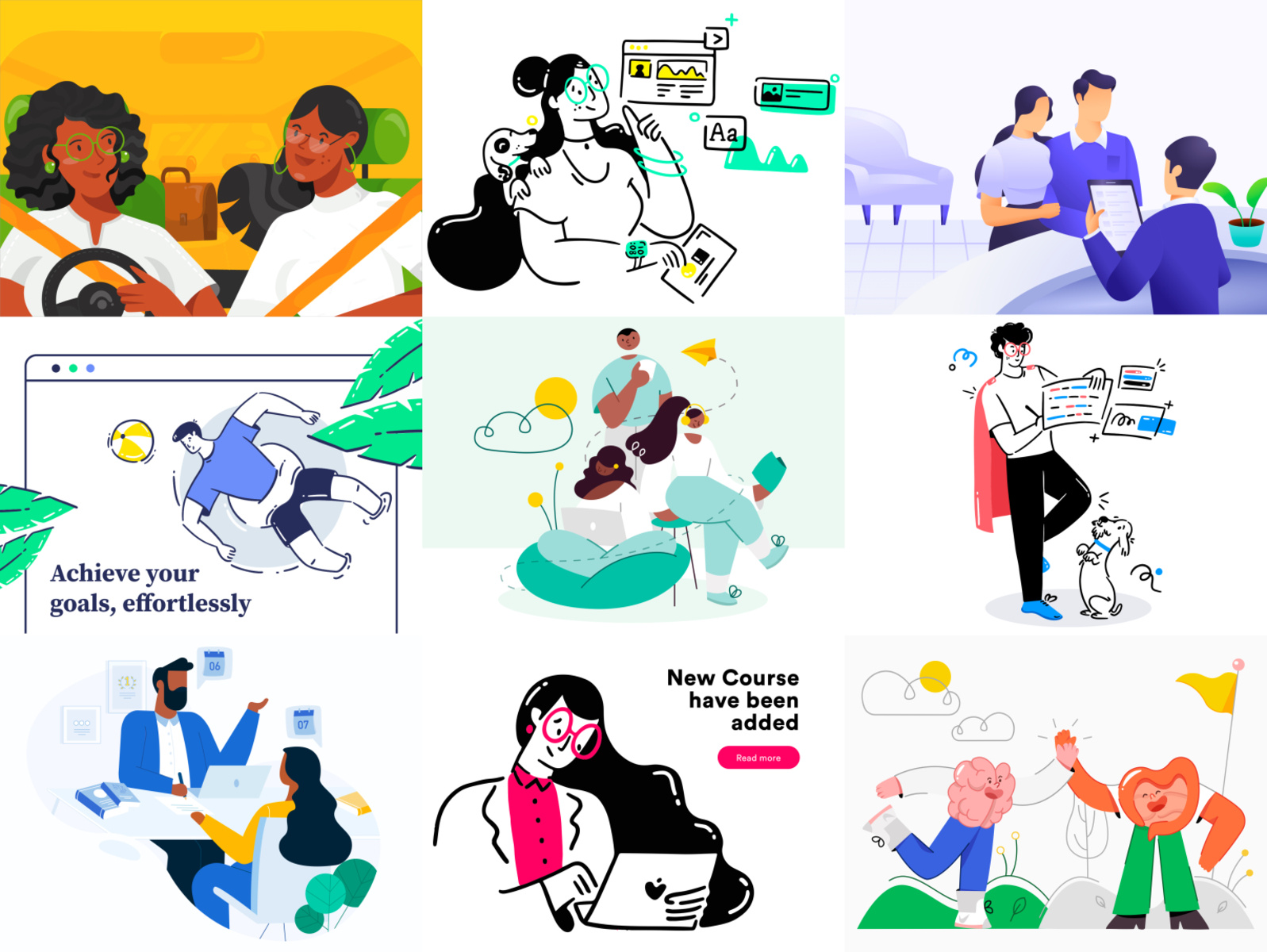 Top 9 of 2019 2019 2019 trends 2020 appstore best of 2019 best9 design graphic illustration line lineart product top nine top9 top9of2019 ui ux vector web