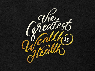 Quotes Healthy Foods Lettering calligraphy handlettering inspiration lettering logo typo typography
