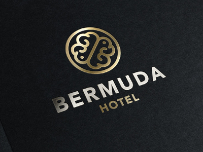 Bermuda Hotel logo branding inspiration logo
