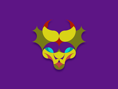 Dragon graphic design icons illustration