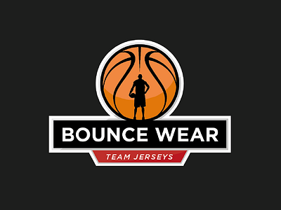 Bounce Wear - Team Jersey logo basketball bounce jersey logo nba sport team wear