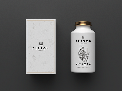 Alison Cosmetics branding