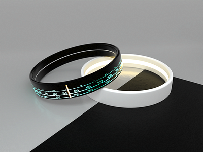 Thin Bracelet - mockup + 3D src 3d branding design easy illustration logo photon render ui vectary