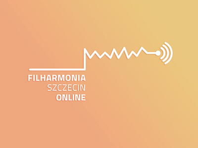 Szczecin Philharmonic Online branding logo online philharmonic sign szczecin znak