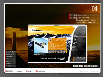 Old School Flash Site flash throwback ui web