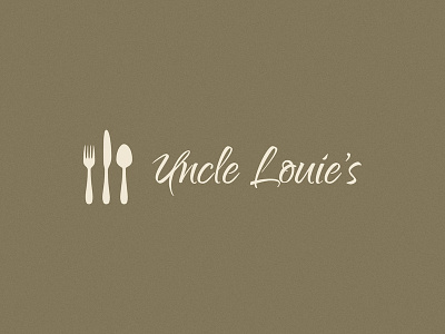 Uncle Louies Logo brand branding identity logo louies uncle