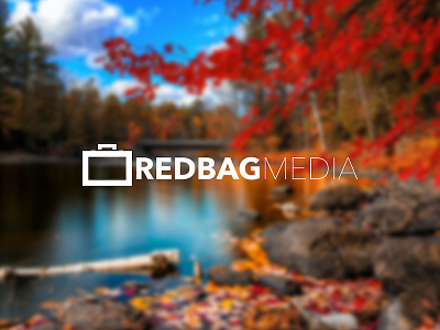 Red BAG Media Alternative Logo brand branding brett garwood briefcase design identity logo philadelphia philly red bag media