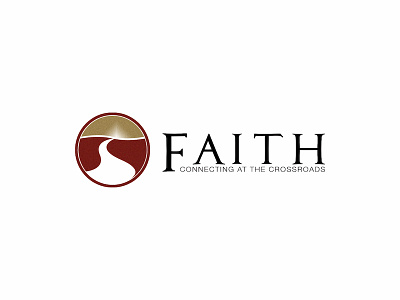 Faith Baptist Church Logo baptist brand branding brett garwood church connecting crossroads faith identity logo philadelphia red bag media