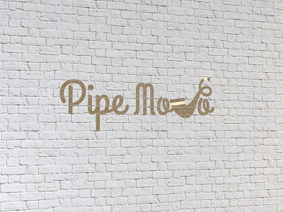 Pipe Mojo branding identity logo mojo pipe typography