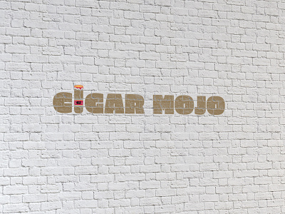 Cigar Mojo branding cigar identity logo mojo stogie typography