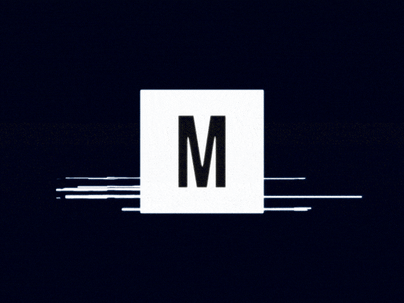 Glitch Logo animation gif glitch logo motion design motion graphic motion graphics