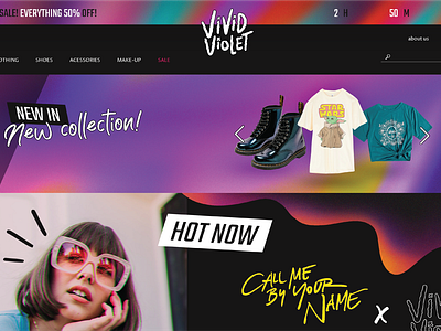 VividViolet Shop Identity