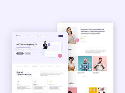 Papper Html Template