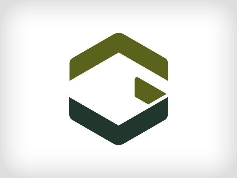 G R A H L identity geometric g monogram type architecture construction abstract icon logo