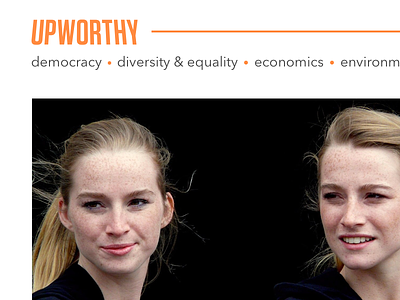 Just launched: new Upworthy.com! homepage upworthy