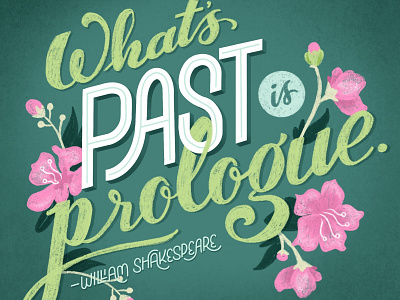 What's past is prologue