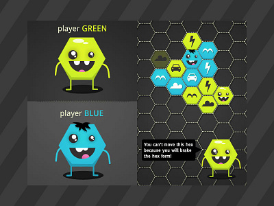 Hex Android Game mockup