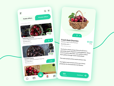 Fruits app for Wholesale android iphone offers offersdetails shopping app ui uidesign