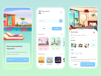 Booking App UI