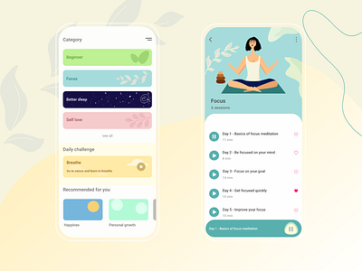 Meditation App 🧘‍♀️