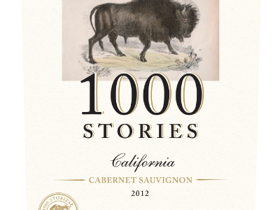 1000 Stories Wine Label Concept buffalo cabernet wine wine label