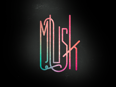 Musk Logo Design artdirector branding concept design logo