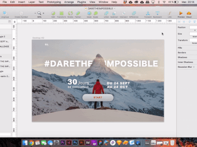 #DARETHEIMPOSSIBLE | Gregory Logan's challenge berlin designer designer marseille dubai france graphicdesign graphicdesigner graphiste heroheader interfacedesign london newyork paris sanfrancisco sketch startup ui uidesigner ux uxdesigner