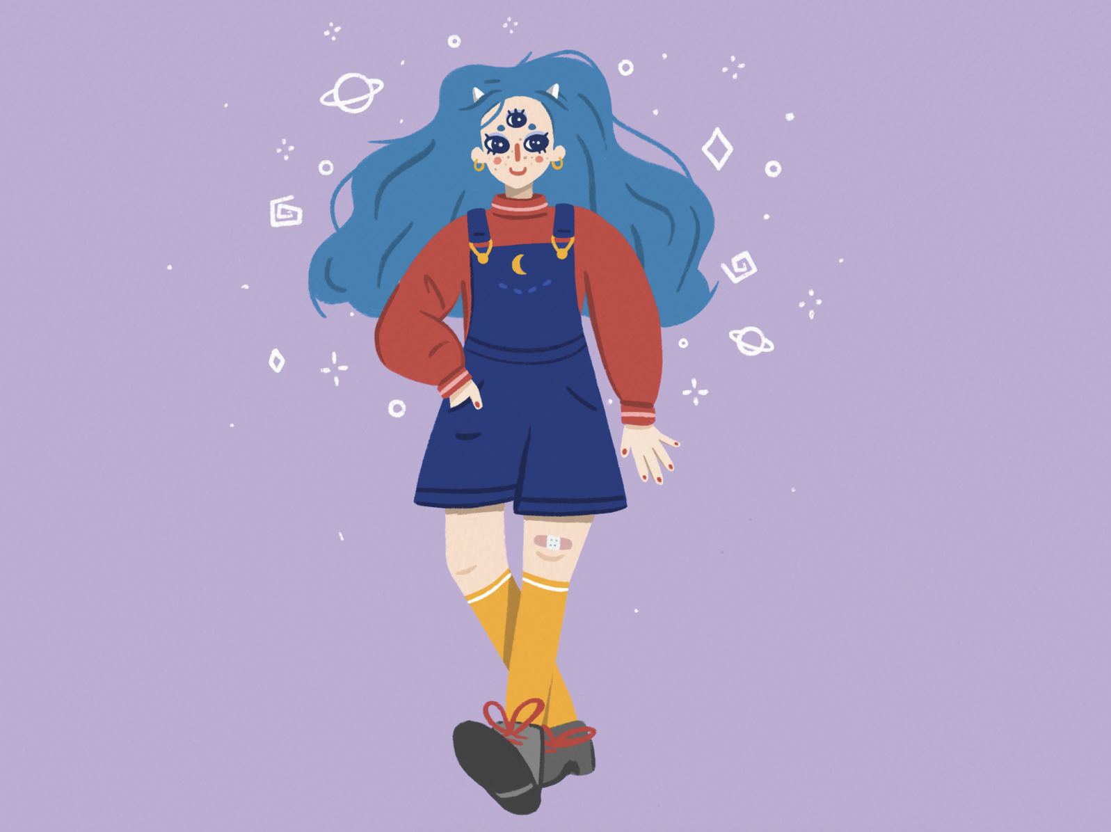 Alien Cutie by Cheyanne Salmon on Dribbble