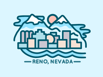 Reno, Nevada Skyline