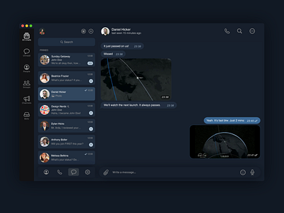 Telegram macOS — Design Concept