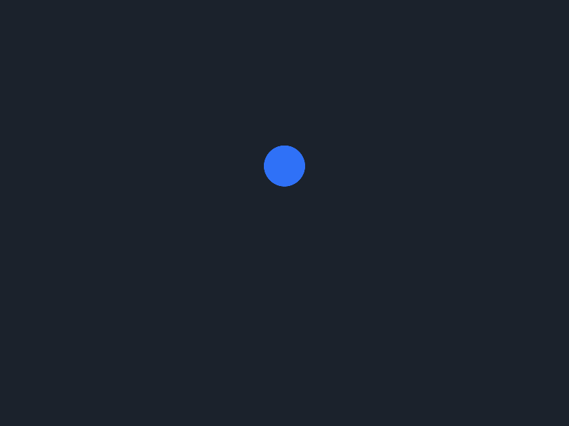 Loading animation blobs blue bubbles gray interactive loading motion ui ux