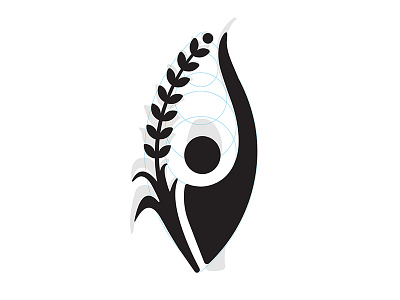 Logo for satthva (unused) graphic design health logo organic wellness