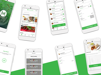 Merchant Nation food app restaurant app ui design uiux design