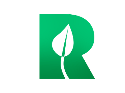Rhiz app branding illustrator logo vector
