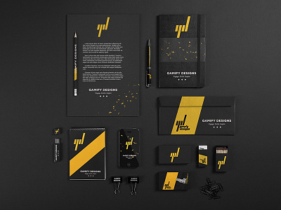 Gamify Designs branding and identity