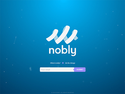 Nobly Landing Page