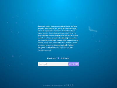 Nobly Landing Page alternate