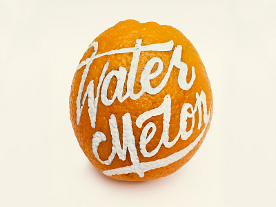 Orange artoftype colours customlettering customtype font fruit fruits handlettering handmadefont lettering orange posca texture textured textures type typography watermelon