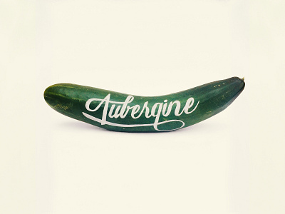Cucumber artoftype aubergine colours cucumber customlettering customtype eggplant font fruit fruits handlettering handmadefont illustration lettering posca texture textured textures type typography
