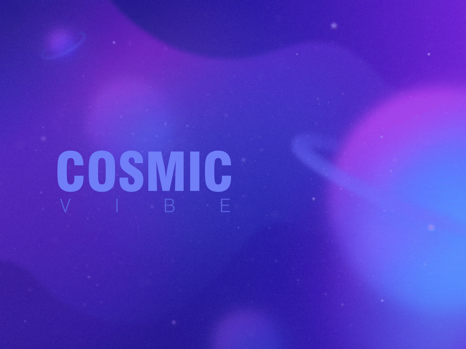 Cosmic Vibe animation animation design graphic design illustration